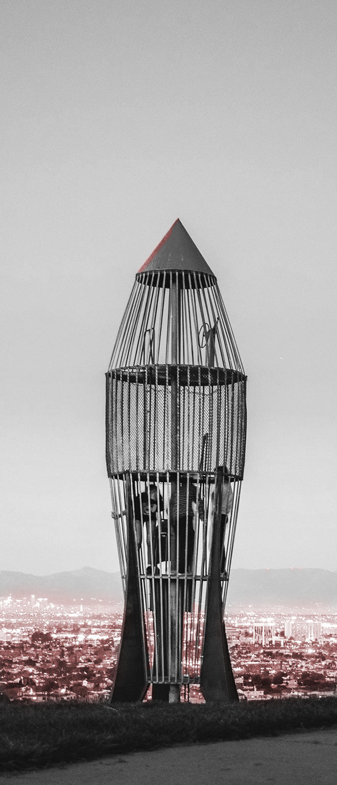 rocket sculpture image